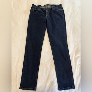 Kut from the Kloth Women's Dark Blue Lucille Straight Leg Jeans